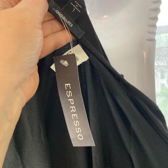 Espresso chevron print top 3/4 Sleeve Blouse NWT! - Picture 2 of 2